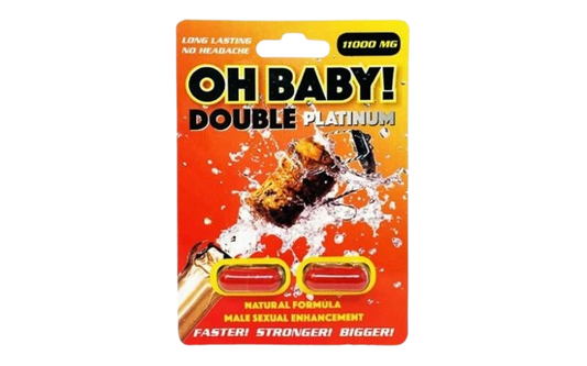 Oh Baby - Enhancer - Platinum 11000mg Capsule - 30ct