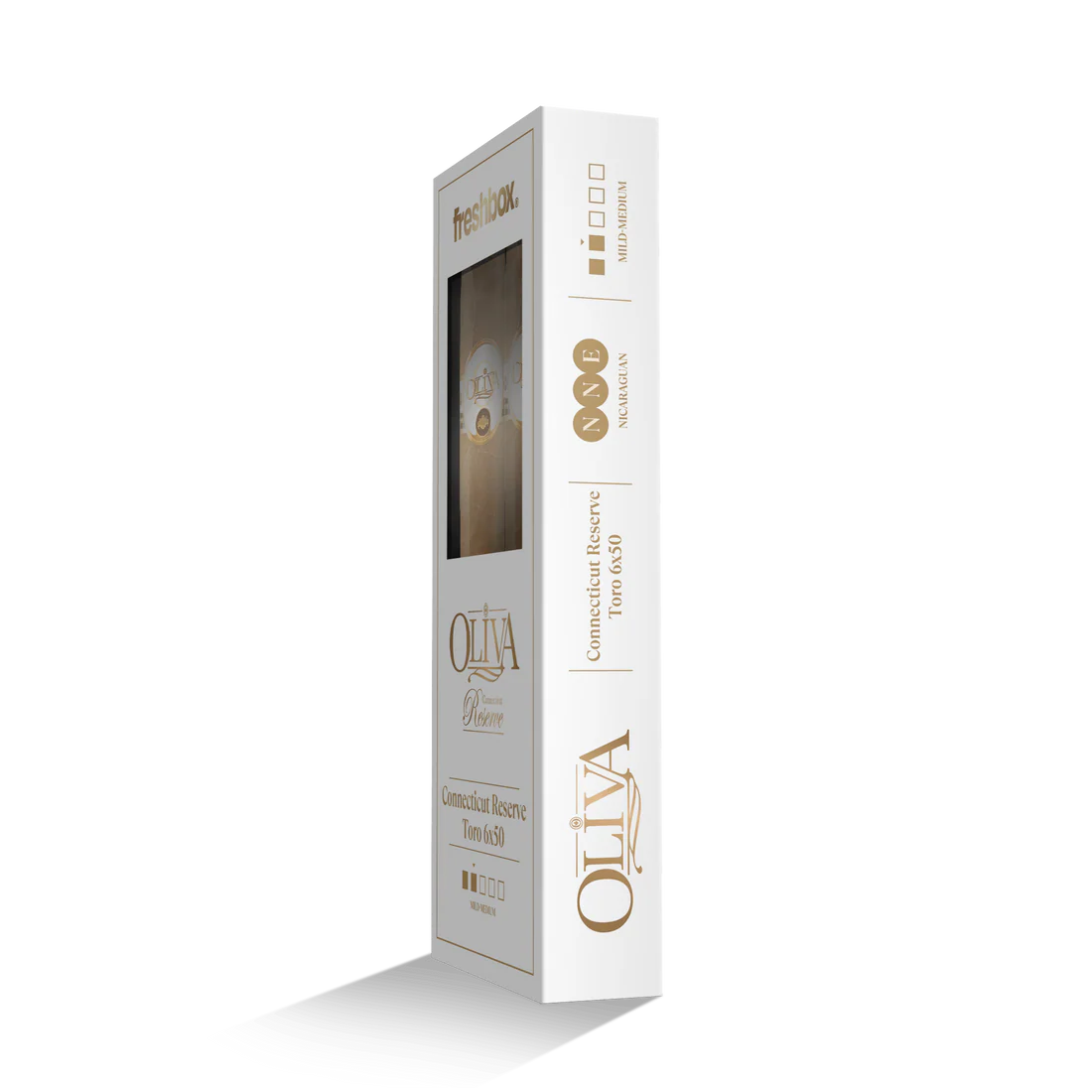 Oliva Connecticut Reserve Toro 6x50 FreshBox Cigars - 3pk - 6ct