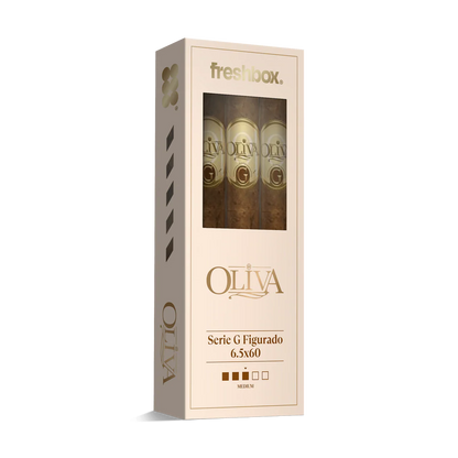 Oliva Serie G Figurado 6.5x60 FreshBox Cigars - 3pk - 6ct