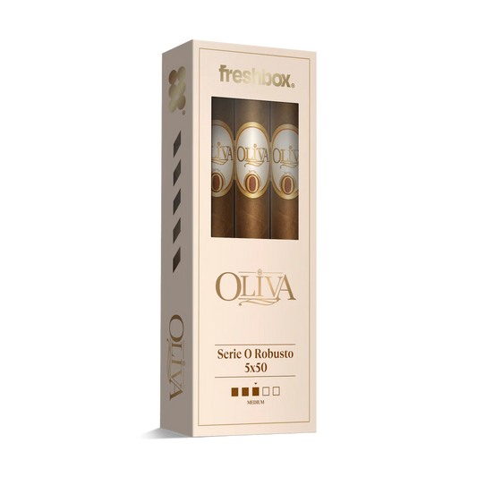 Oliva Serie O Robusto 5x50 FreshBox Cigars - 3pk - 6ct