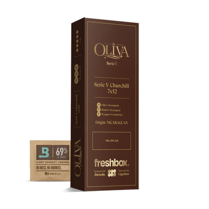 Oliva Serie V Churchill 7x52 FreshBox Cigars - 3pk - 6ct