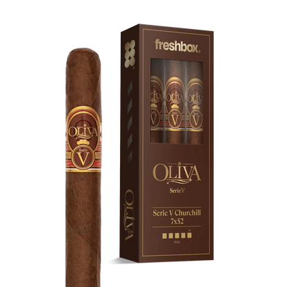 Oliva Serie V Churchill 7x52 FreshBox Cigars - 3pk - 6ct
