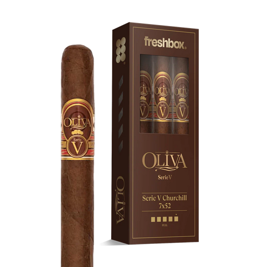 Oliva Serie V Churchill 7x52 FreshBox Cigars - 3pk - 6ct