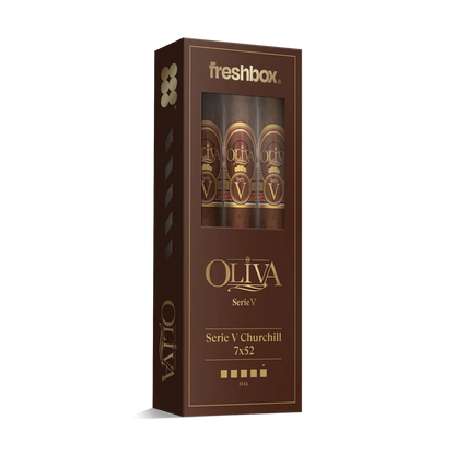 Oliva Serie V Churchill 7x52 FreshBox Cigars - 3pk - 6ct