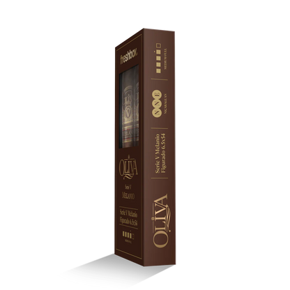 Oliva Serie V Melanio Figurado 6.5x54 FreshBox Cigars - 3pk - 6ct
