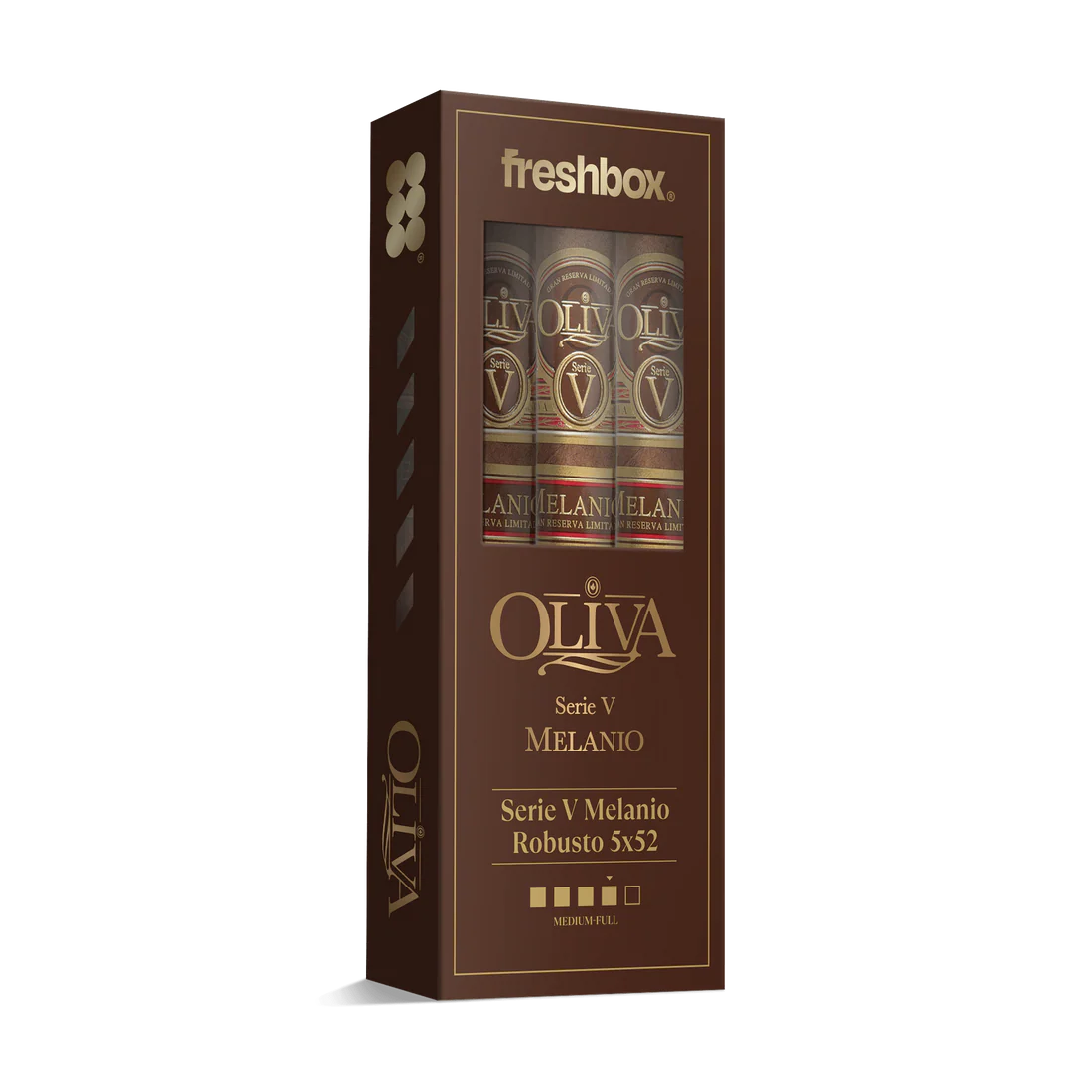 Oliva Serie V Melanio Robusto 5x52 FreshBox Cigars - 3pk - 6ct