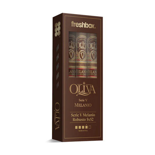 Oliva Serie V Melanio Robusto 5x52 FreshBox Cigars - 3pk - 6ct