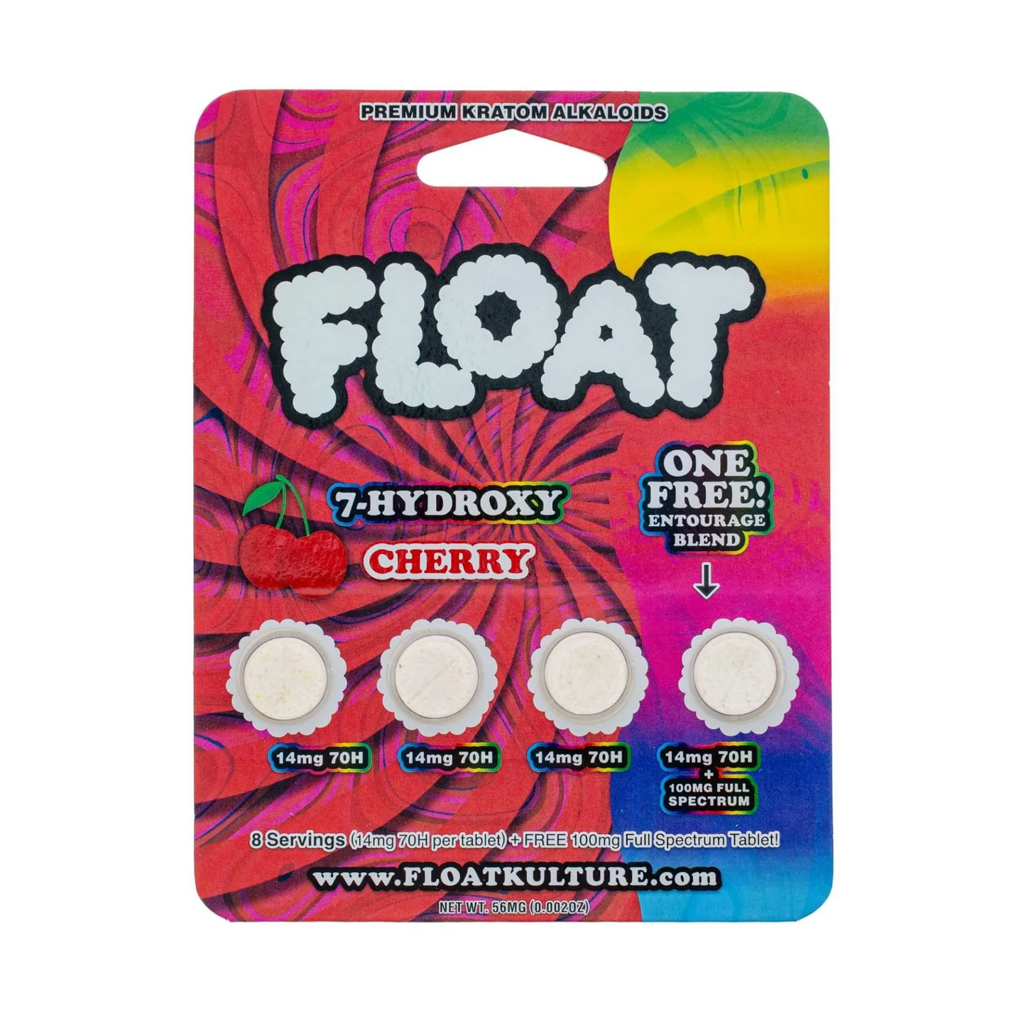 Float - 7-OH Tabs - Cherry - 25mg - 14ct +