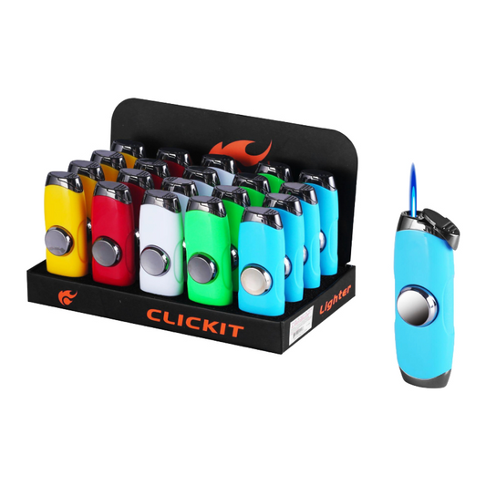 Clickit - Lighter - Spinning Fidget Toy - 20ct [ GH-9040 ] +