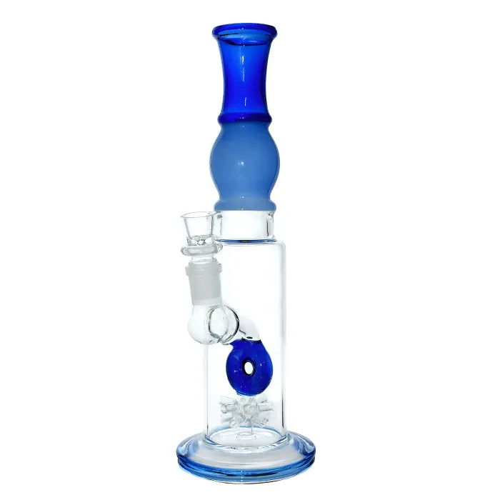 WP - 12" Bubble Neck Donut Sprinkler Perc Glass Water Pipe