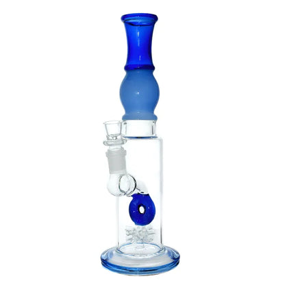 WP - 12" Bubble Neck Donut Sprinkler Perc Glass Water Pipe
