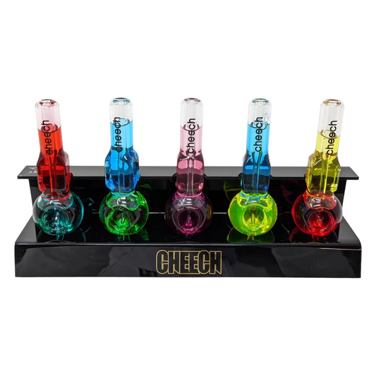 4" Cheech Glass Hand Pipes - Assorted