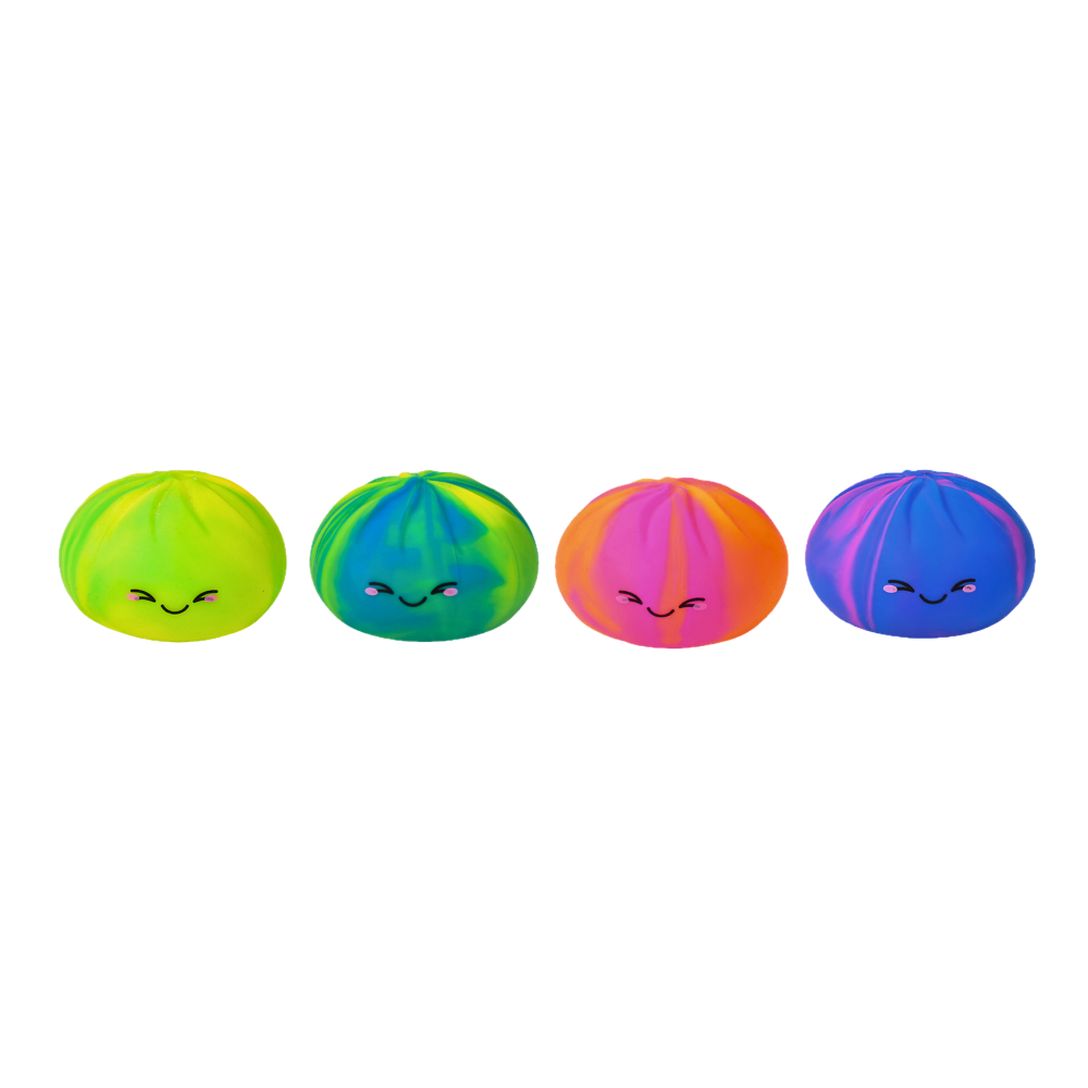 Squish Toy - 12ct - Dumpling Tye Dye Foam