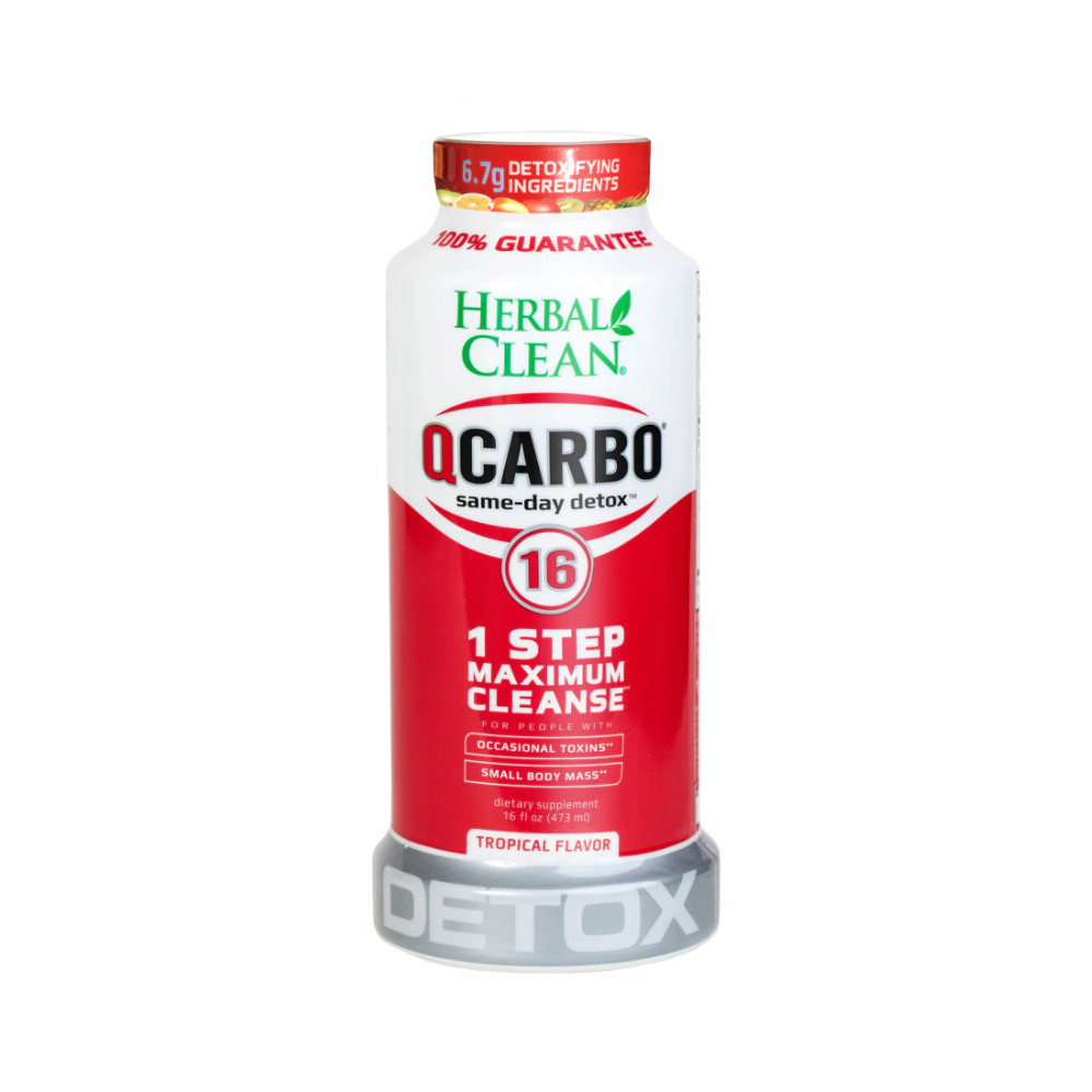 Herbal Clean QCarbo - Same Day Detox - 16oz