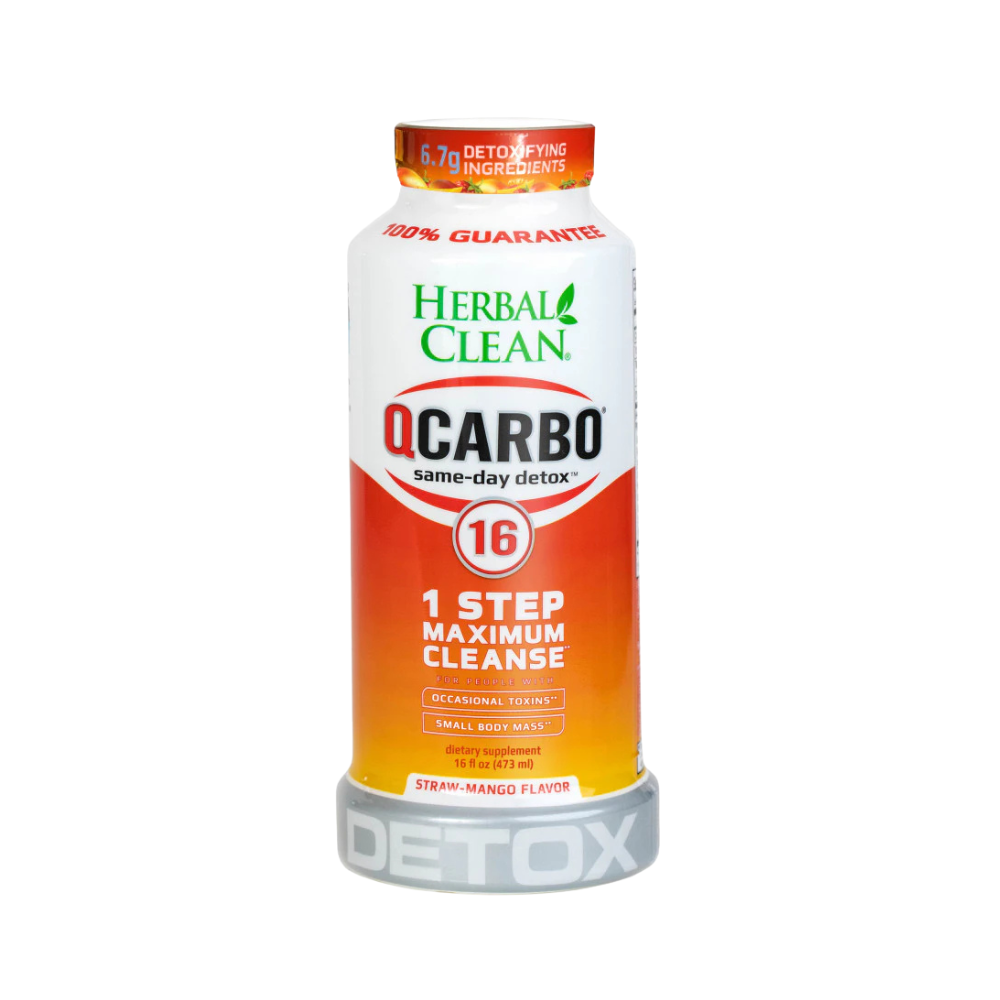 Herbal Clean QCarbo - Same Day Detox - 16oz