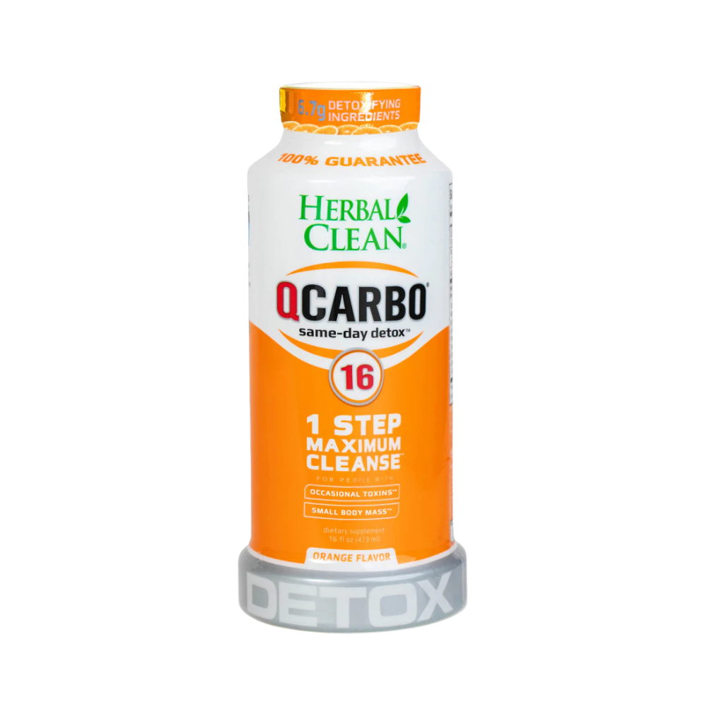 Herbal Clean QCarbo - Same Day Detox - 16oz