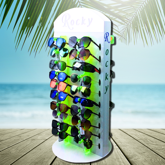 Rocky Sunglasses 40ct Rotating Counter Display (+40 Extra Sunglasses)