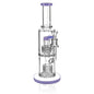 Beaker Bong - 12" Dual Tone Matrix Perc - Violet - RP017