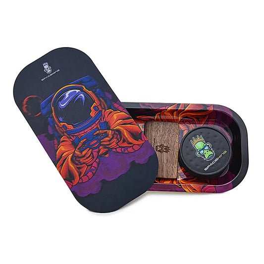 Space King - Rolling Tray Kit - 3D Holographic - Slim - Asst