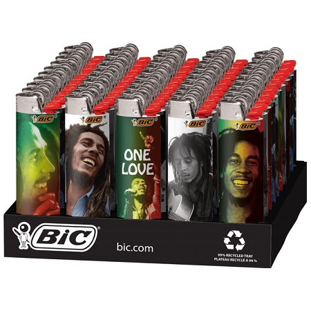 Bic - Lighters - Limited Bob Marley - 50ct [ 0799G ] +