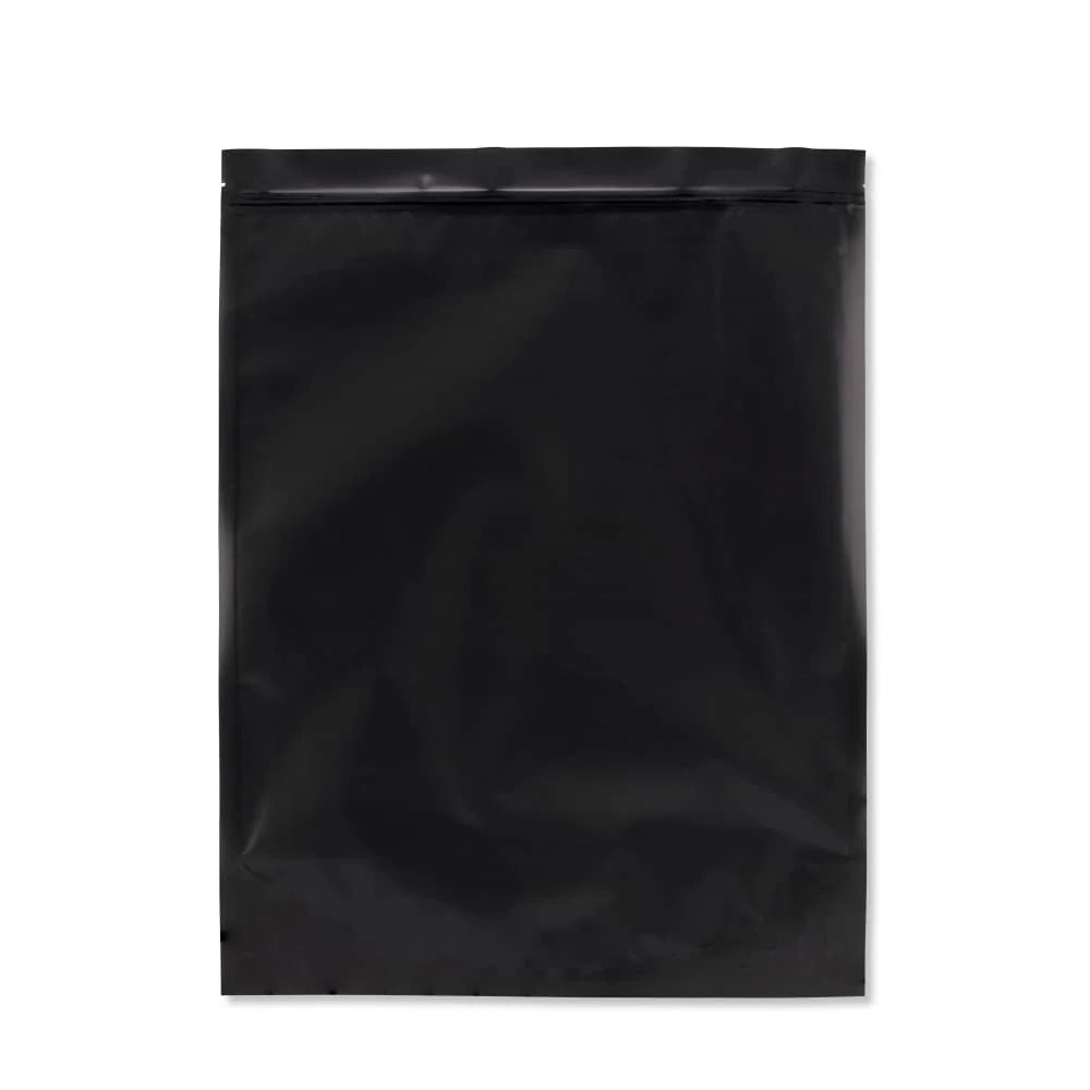 Loud Lock Mylar Bags - 1lb - 100ct - Black/Clear