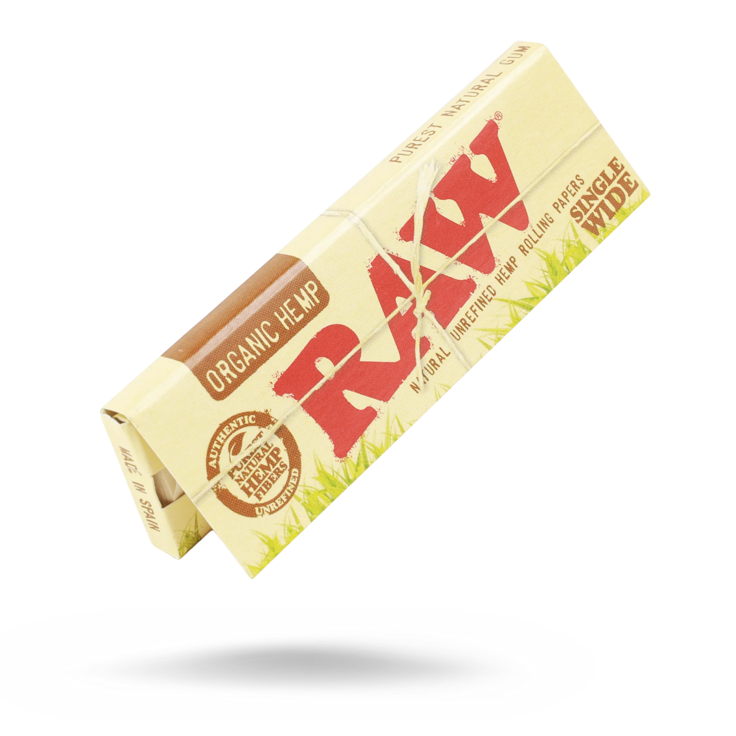 Raw Papers - Organic - Single Wide - 50pk - 24ct