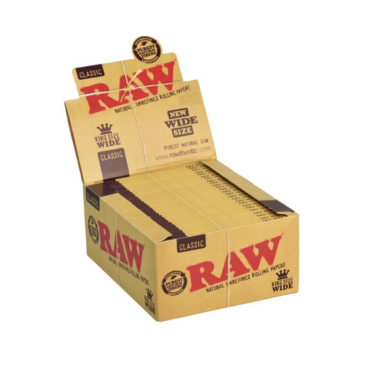 Raw - Classic Papers - King Wide - 50ct