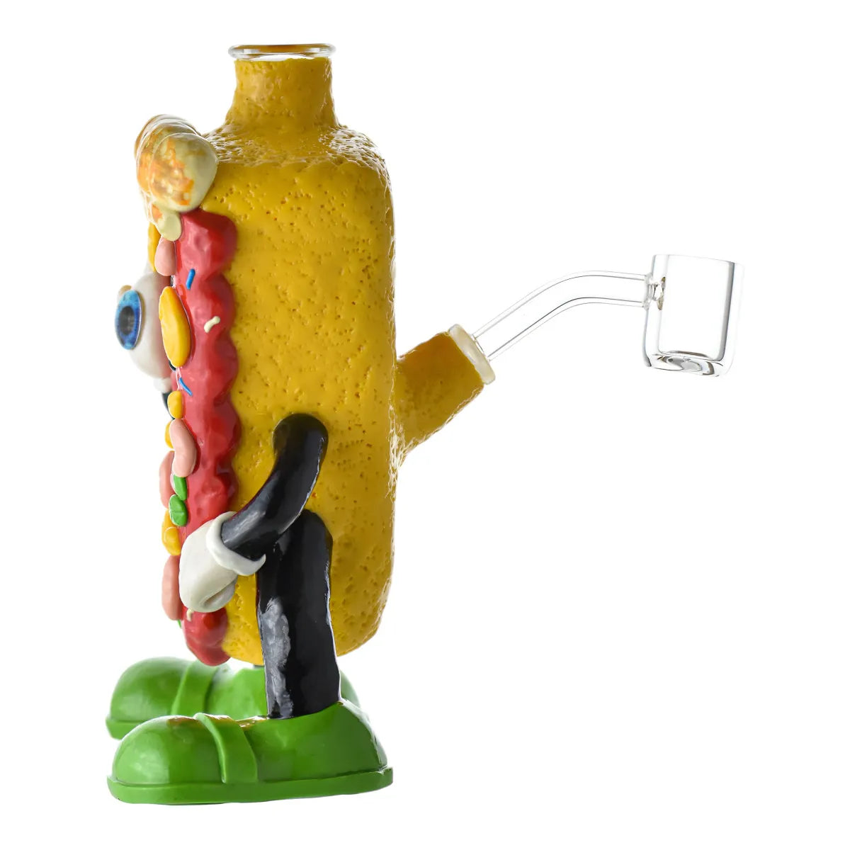 WP - 6.5" One Eyed Pizza Water Pipe