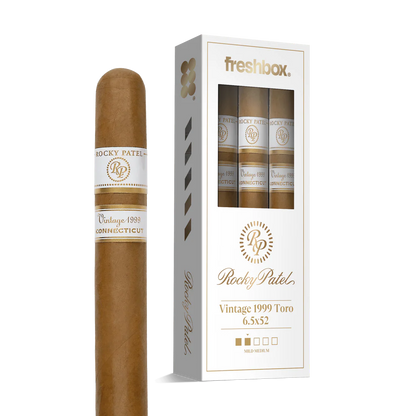 Rocky Patel Vintage 1999 Toro 6.5x52 FreshBox Cigars - 3pk - 6ct