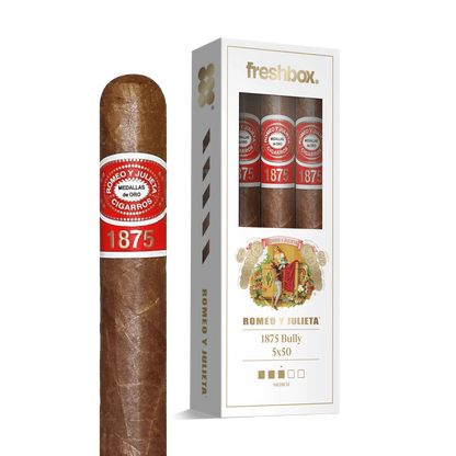 Romeo Y Julieta 1875 Bully 5x50 FreshBox Cigars - 3pk - 6ct