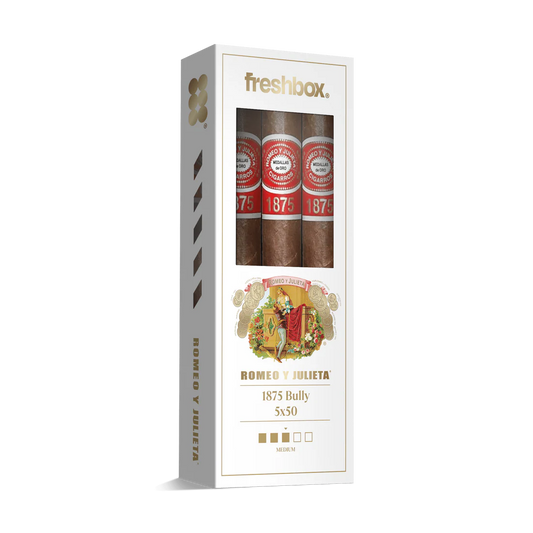 Romeo Y Julieta 1875 Bully 5x50 FreshBox Cigars - 3pk - 6ct