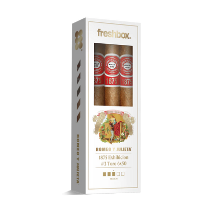 Romeo Y Julieta 1875 Exhibicion #3 6x50 FreshBox Cigars - 3pk - 6ct