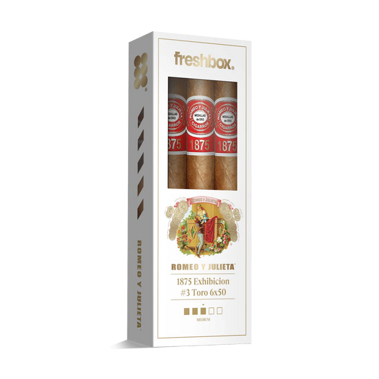 Romeo Y Julieta 1875 Exhibicion #3 6x50 FreshBox Cigars - 3pk - 6ct