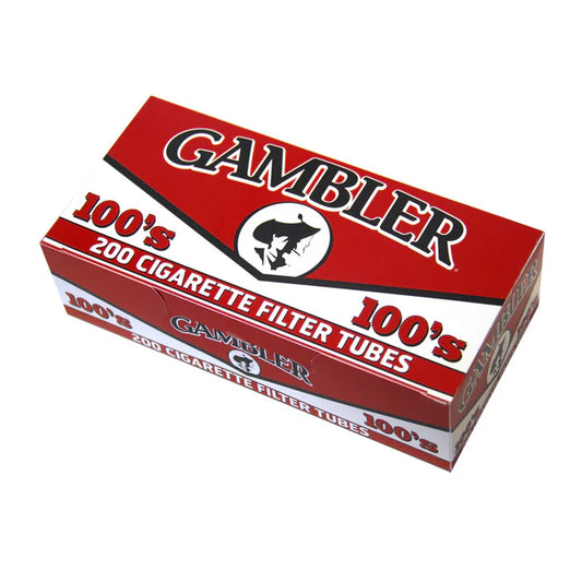 Gambler Cig Tubes - 100mm - Regular - 200pk - 5ct