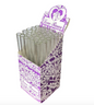 Love Rose Glass Tubes - 36ct - 6" Purple [ OLB826 ]