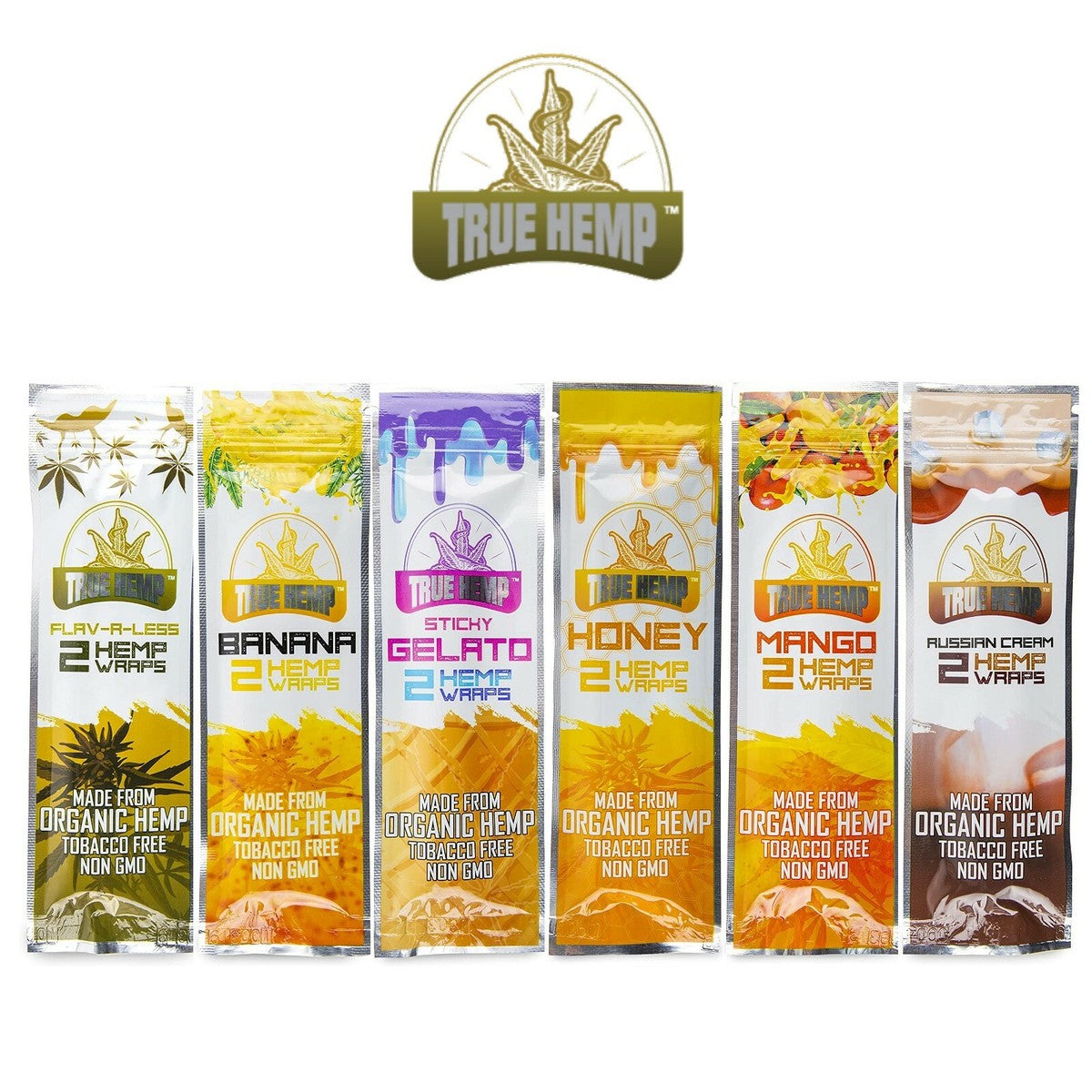 True Hemp Wraps (2pk) - 25ct