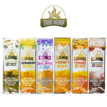True Hemp Wraps (2pk) - 25ct