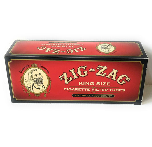 Zig Zag Cig Tubes - King Size - 200pk - 5ct