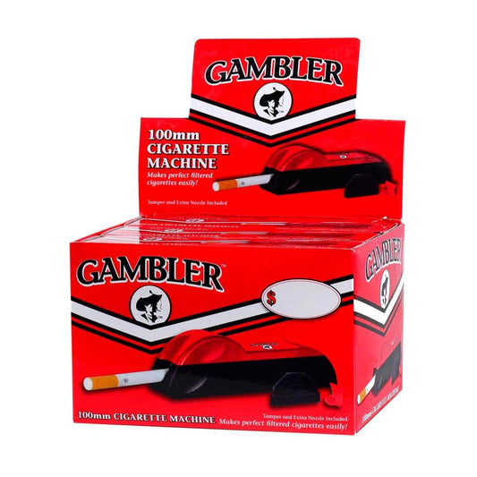 Gambler - 100mm Cigarette Handheld Injector Machine - 6ct