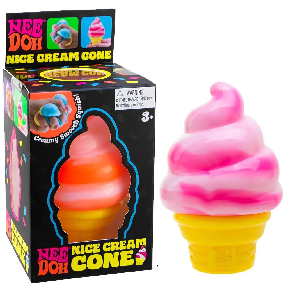 Squish Toy - 12ct - Nice Cream Cone