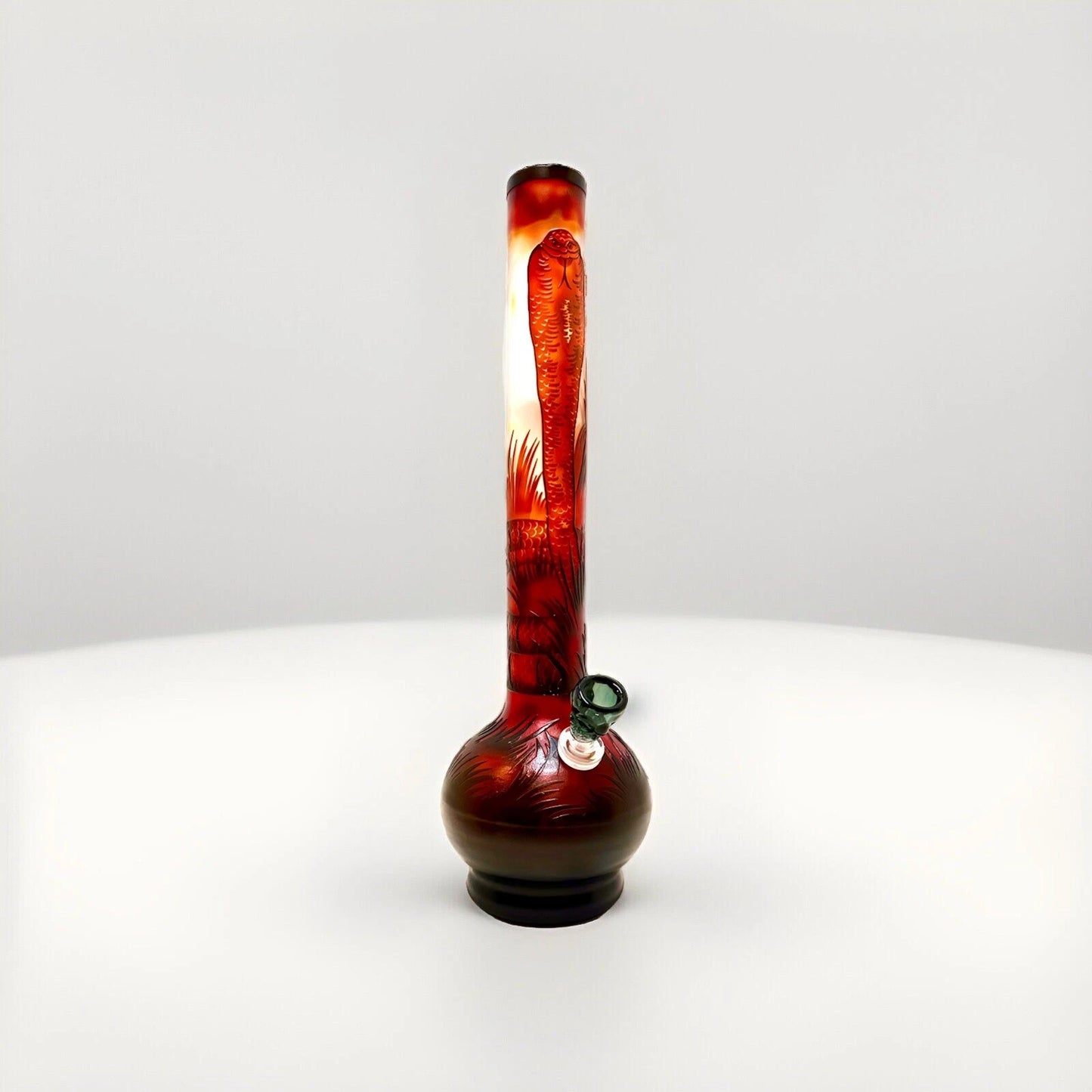 WP - 18.5" Soft Glass Sandblasted - King Cobra [ G107 ] +