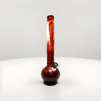 WP - 18.5" Soft Glass Sandblasted - King Cobra [ G107 ] +