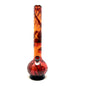 WP - 18" Soft Glass Sandblasted - Graveyard Skull Wood [ G122 ] +