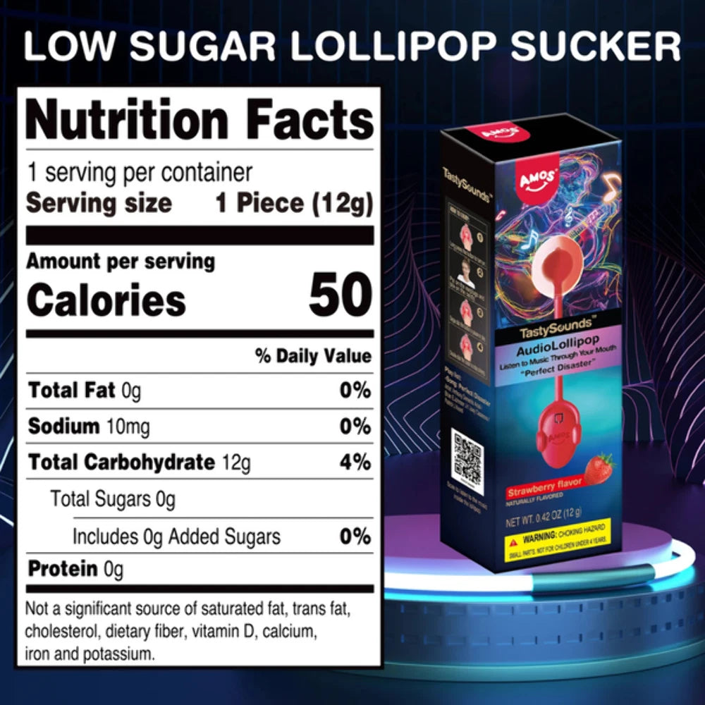 Tasty Sounds Music Lollipop - 12ct