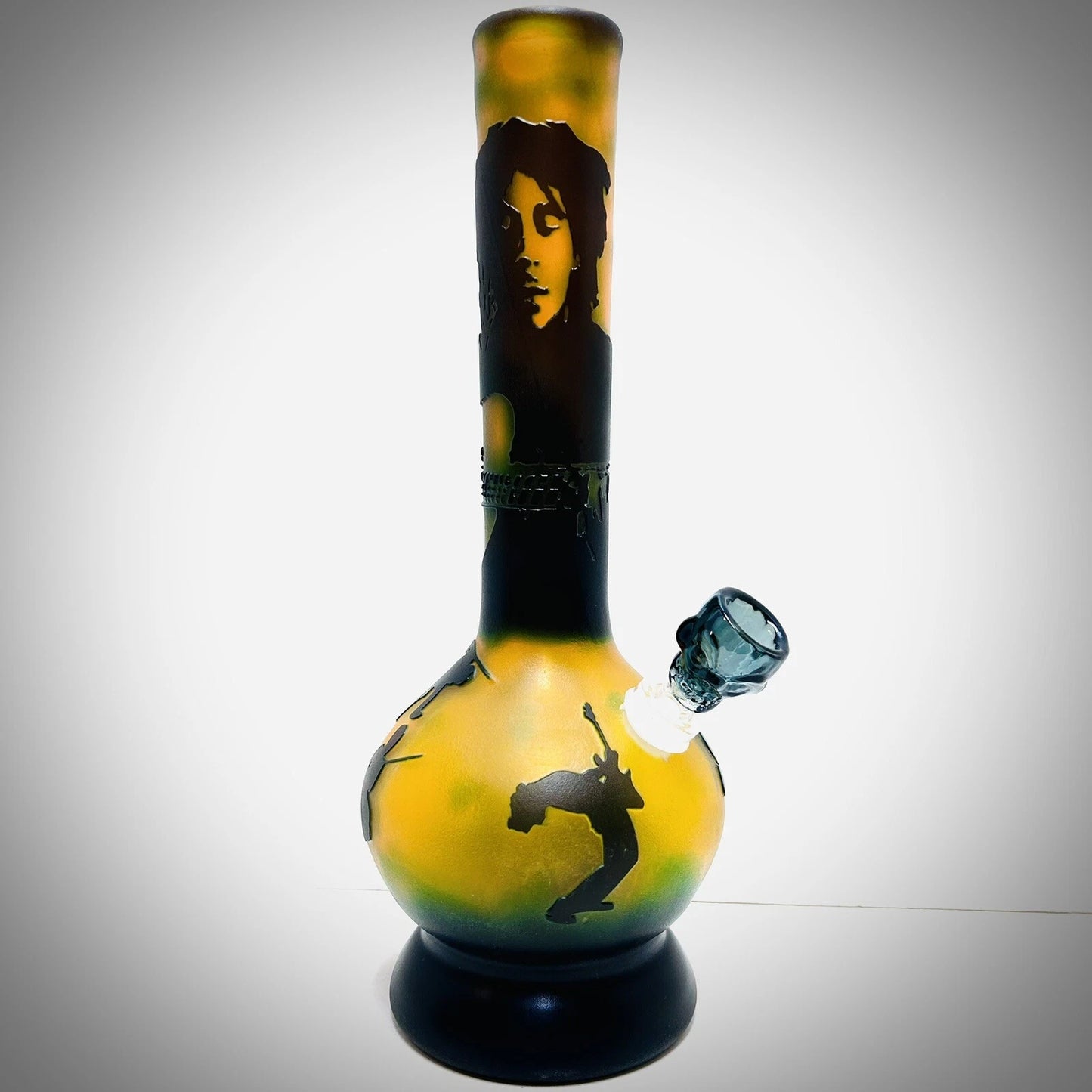 WP - 13" Soft Glass Sandblasted - Bob's Blissful [ G503 ] +