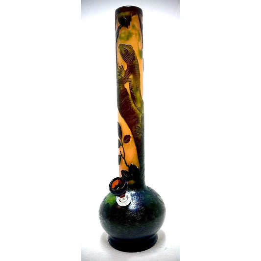 WP - 18.5" Soft Glass Sandblasted - Reptile Ripper [ G103 ] +