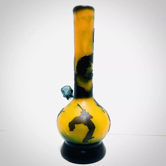WP - 13" Soft Glass Sandblasted - Bob's Blissful [ G503 ] +