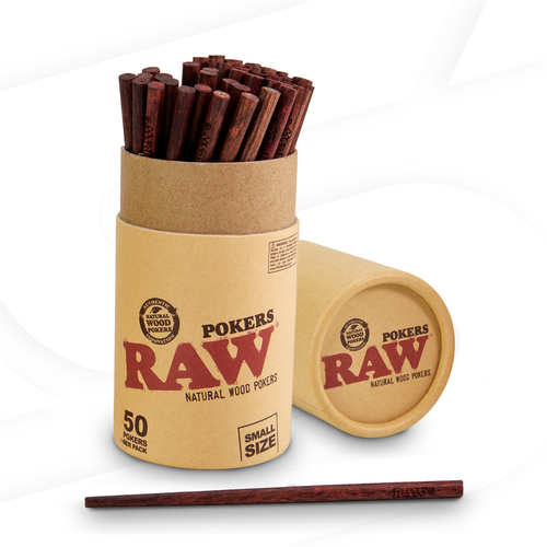 Raw - Wooden Poker - Small - 50ct