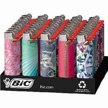 Bic - Lighters - Limited Fashion Design - 50ct [ 0793E ] +