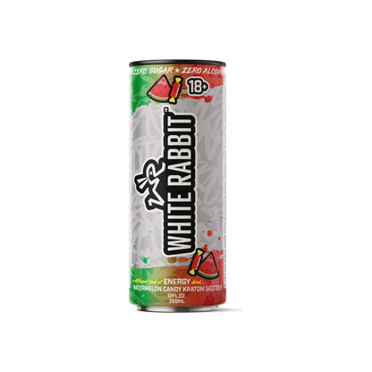 White Rabbit - Energy Kratom Seltzer - 12oz